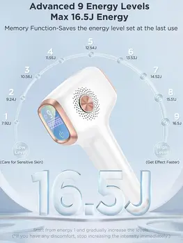 INNZA Hair Removal IPL Painless Permanent Removal Ice Cooling Care for Men and women Armpits Legs Arms Bikini Line Facials 4