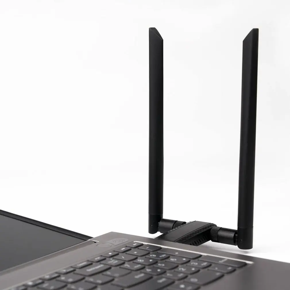 300Mbps Wireless USB Network Card USB3.0 Dual Band 2.4G Wifi Receiver&Wireless Adapter for PC With 2PCS Antennas Dropshipping
