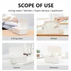 Wet Tissue Box with Lid Dustproof Baby Nappy Wet Tissue Storage Holder Dispenser for Home Car Office Paper Tissue Organizer 5