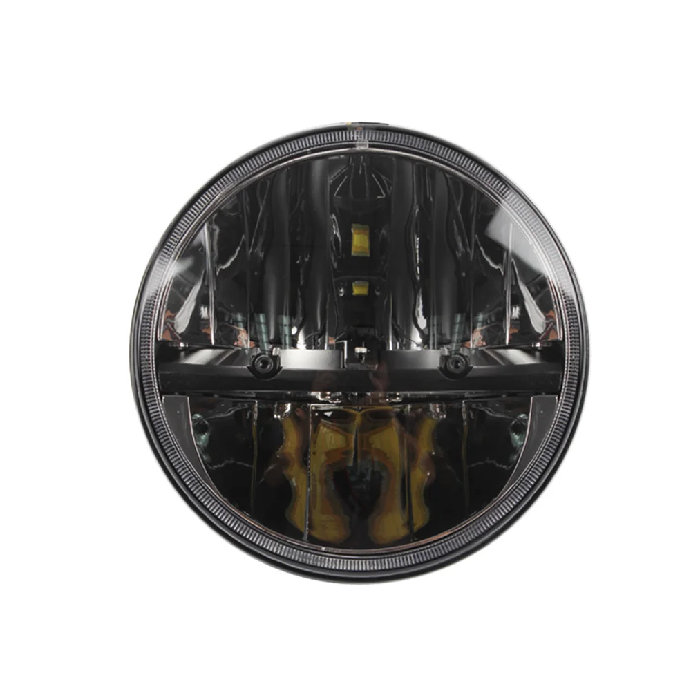지프 랭글러 JK 2007-2017 LANTSUN J106용 7인치 Led 헤드라이트 헤드램프 36W 1쌍
