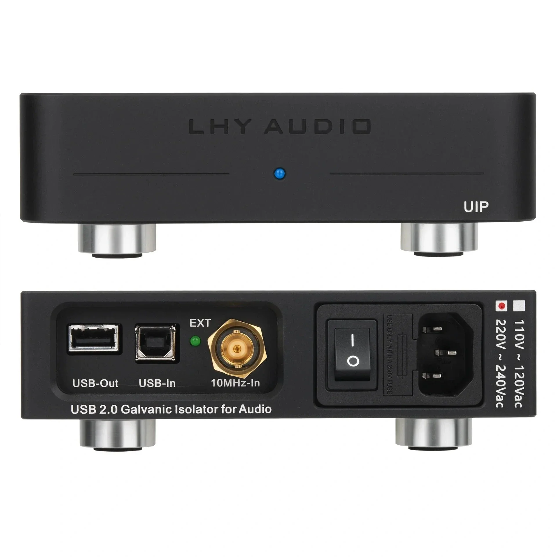 LHY 오디오 UIP USB 2.0 아이솔레이터 및 정수기(OCXO 리클로킹 기능 포함) 고속 HiFi 오디오 노이즈 필터
