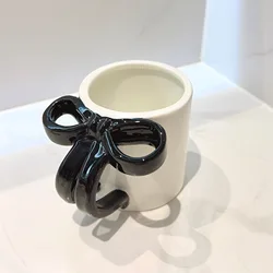 Elegant Ceramic Toothbrush Holder Set - His & Hers Minimalist Luxury Bathroom Accessory - 250ml (Black)