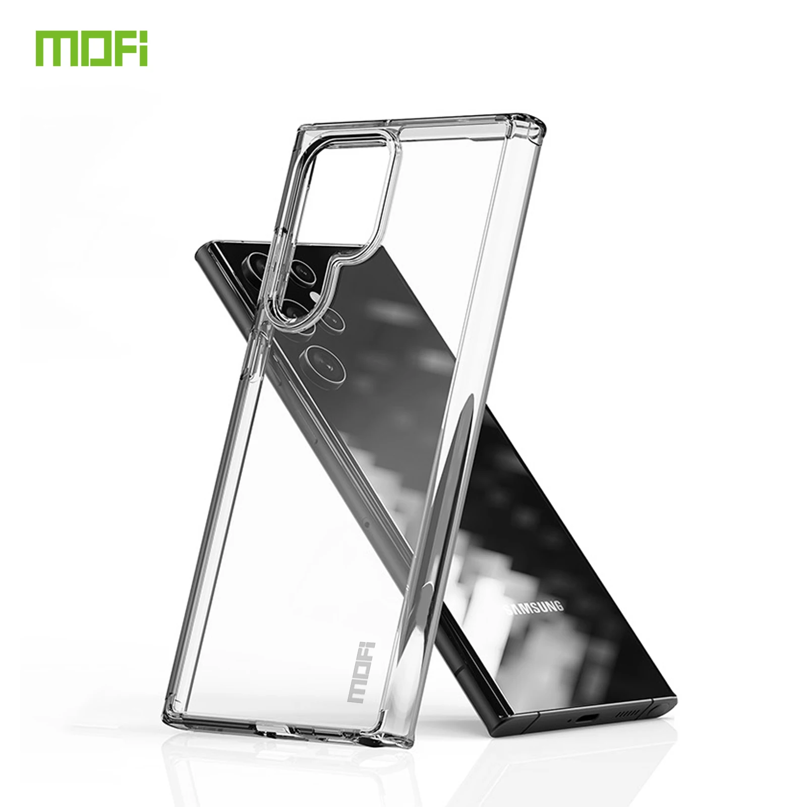 Per Samsung Galaxy S24 Ultra Case Mofi Ultra Sottile Morbido Tpu Cover Posteriore Trasparente Custodie Per Samsung Galaxy S24 Ultra