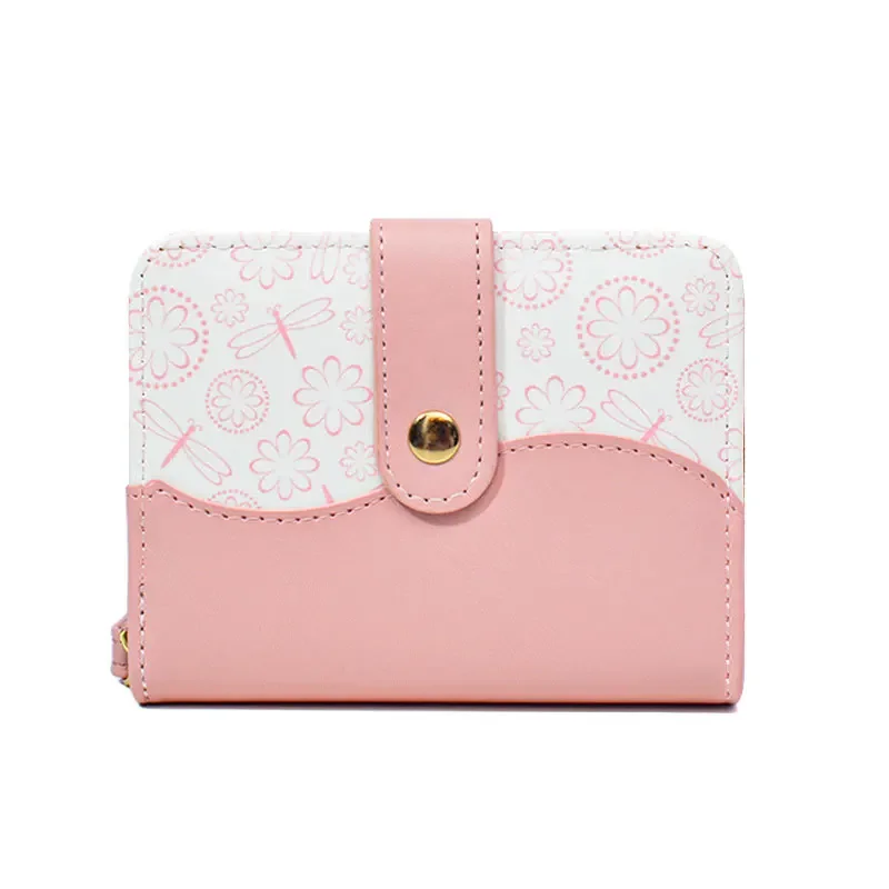 

New Women's Purse Short Purse Women's Fashion Mini Small Purse Card Bag Multi-functional Bag Money Clip