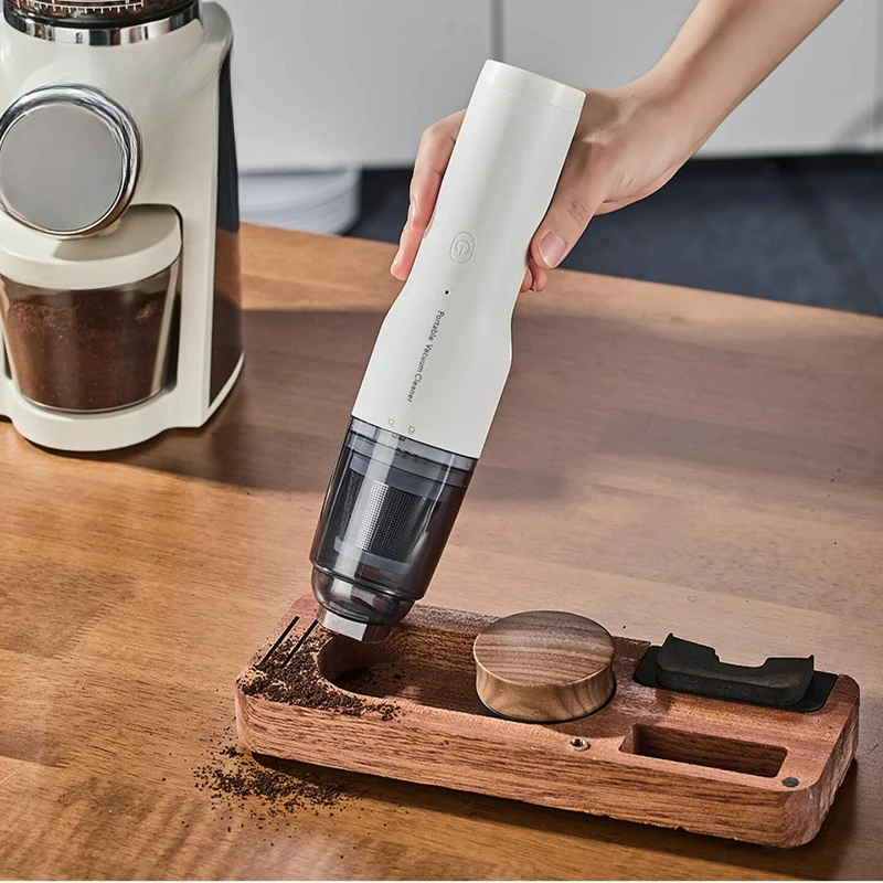 Cliton Wireless Coffee Grinder Cleaner 8000Pa Mini Vacuum Dust Collector USB Rechargeable Blow Suction Cleaning Machine 4