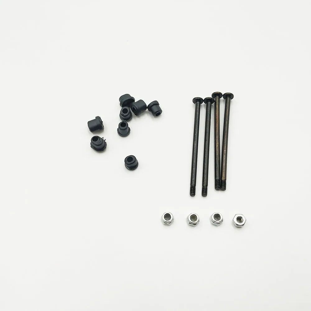 WLtoys 144010 144002 124016 124017 RC car spare parts screw 144010-2159 1267 4pcs shock absorber spare for wltoys k989 parts rc hobby car vehicles diy accessories