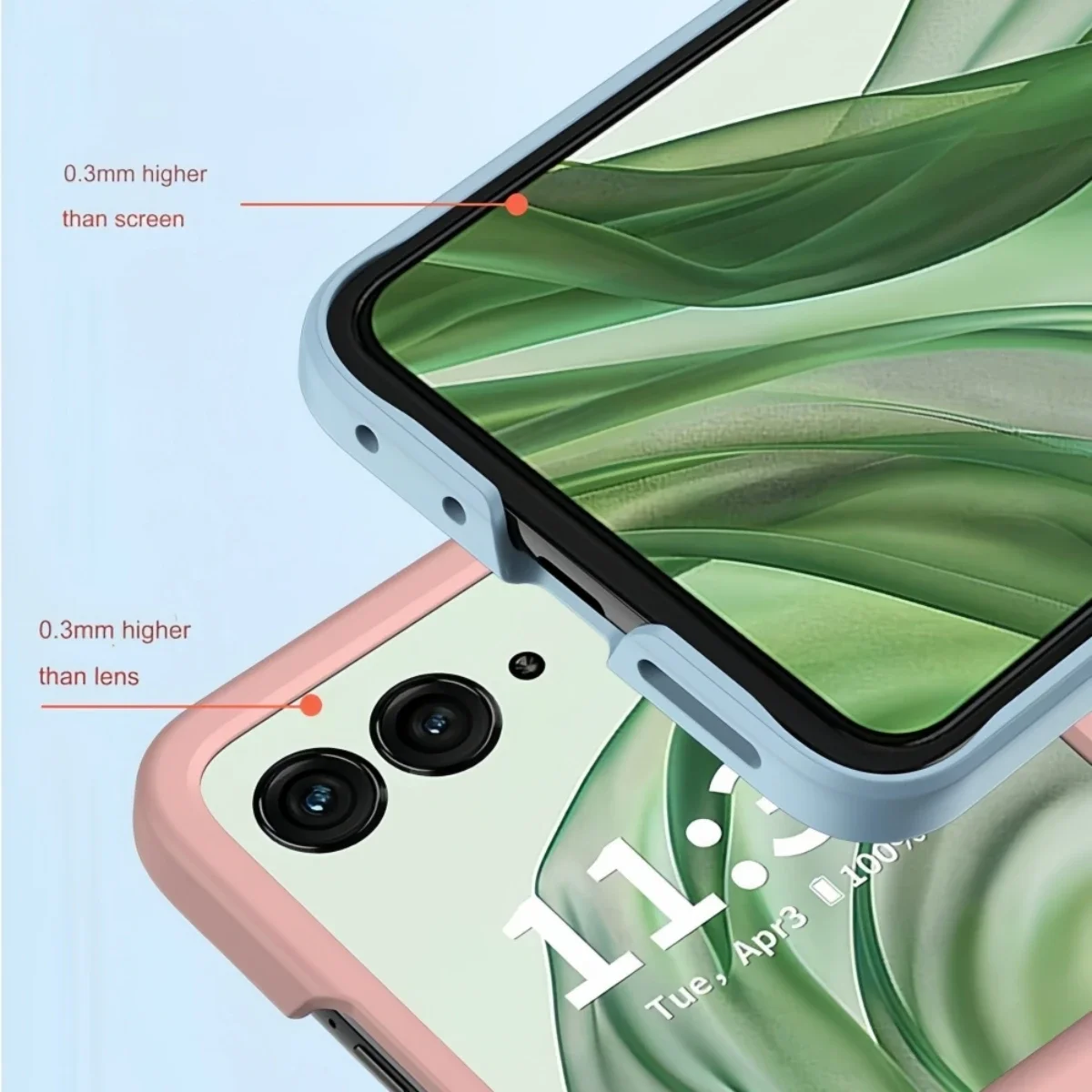 Luxury Hinge Protect Shockproof Phone Case - Slim Skin Friend Hard Flip Back Cover