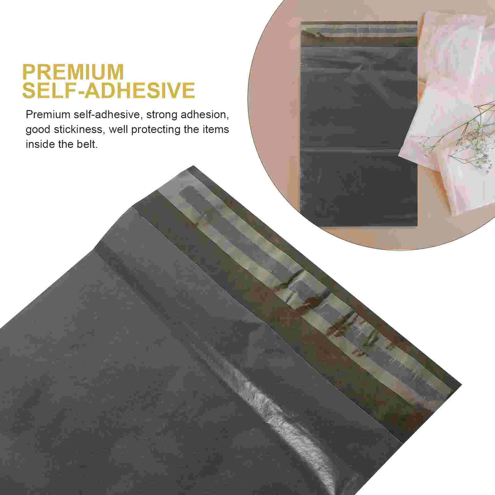 

100 Pcs Disposable Hygiene Bag Self Adhesive Courier Bags Poly Mailers Shipping Express Pouches Wrapper Thicken Packing