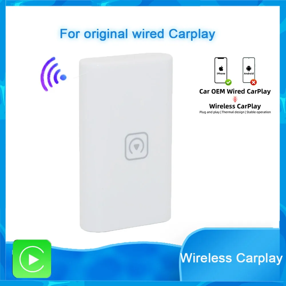 Dayavy Upgrade Wireless Carplay Adapter Per Apple Iphone Cablato A Wireless Carplay Dongle Plug And Play Connessione Usb Auto