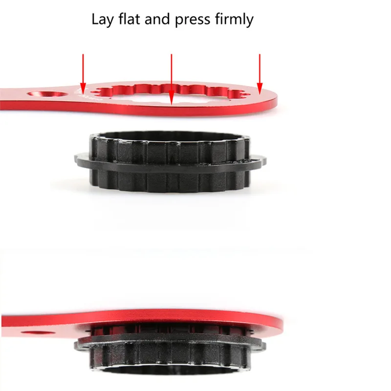 Lithyc Chiave per Movimento Centrale Per Bicicletta,Strumento per Chiave,Chiave per Guarnitura per Mtb,Attrezzi Bici,Adatto per Dub/Tl-Fc32 / Tl-Fc25 / Tl- Fc24, per La Riparazione di Biciclette