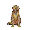 Hot High Quality Wood Jigsaw Puzzle Golden Retriever Wooden Puzzles Adults Montessori Educational Toys Children Board Game Gift 1