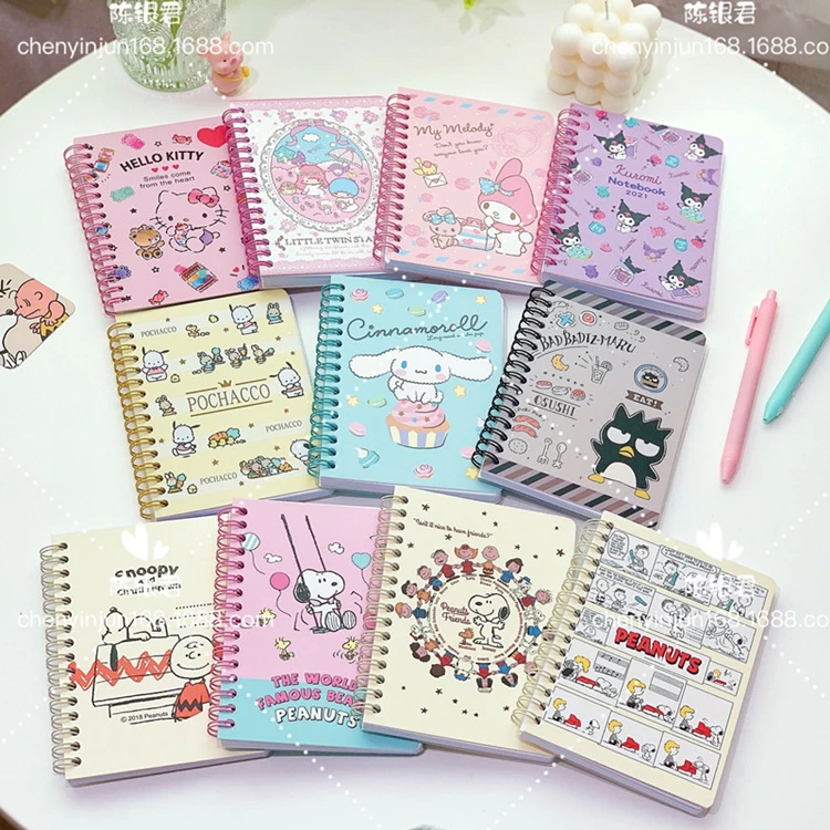 Sanrio B7 Lined Spiral Notebook