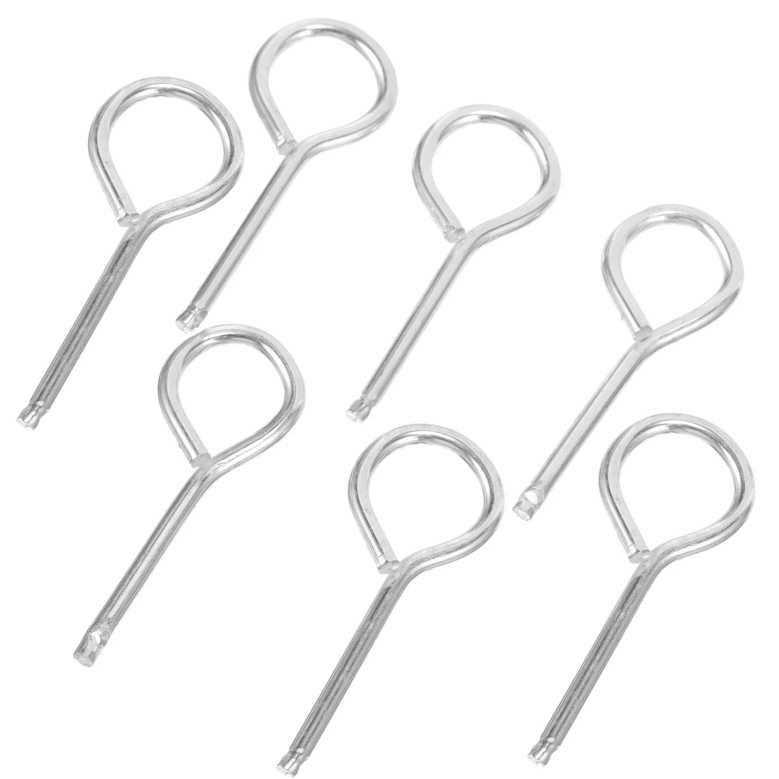 

10 Pcs Pull Extinguisher Latch Accessory Pull Pins for Extinguishers Metal Safety Supply Replacement Lock Iron Equipment