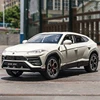 1:24 URUS SUV Alloy Sports Car Model Diecasts Metal Off-road Vehicles Car Model Simulation Sound Light Collection Kids Toys Gift 2