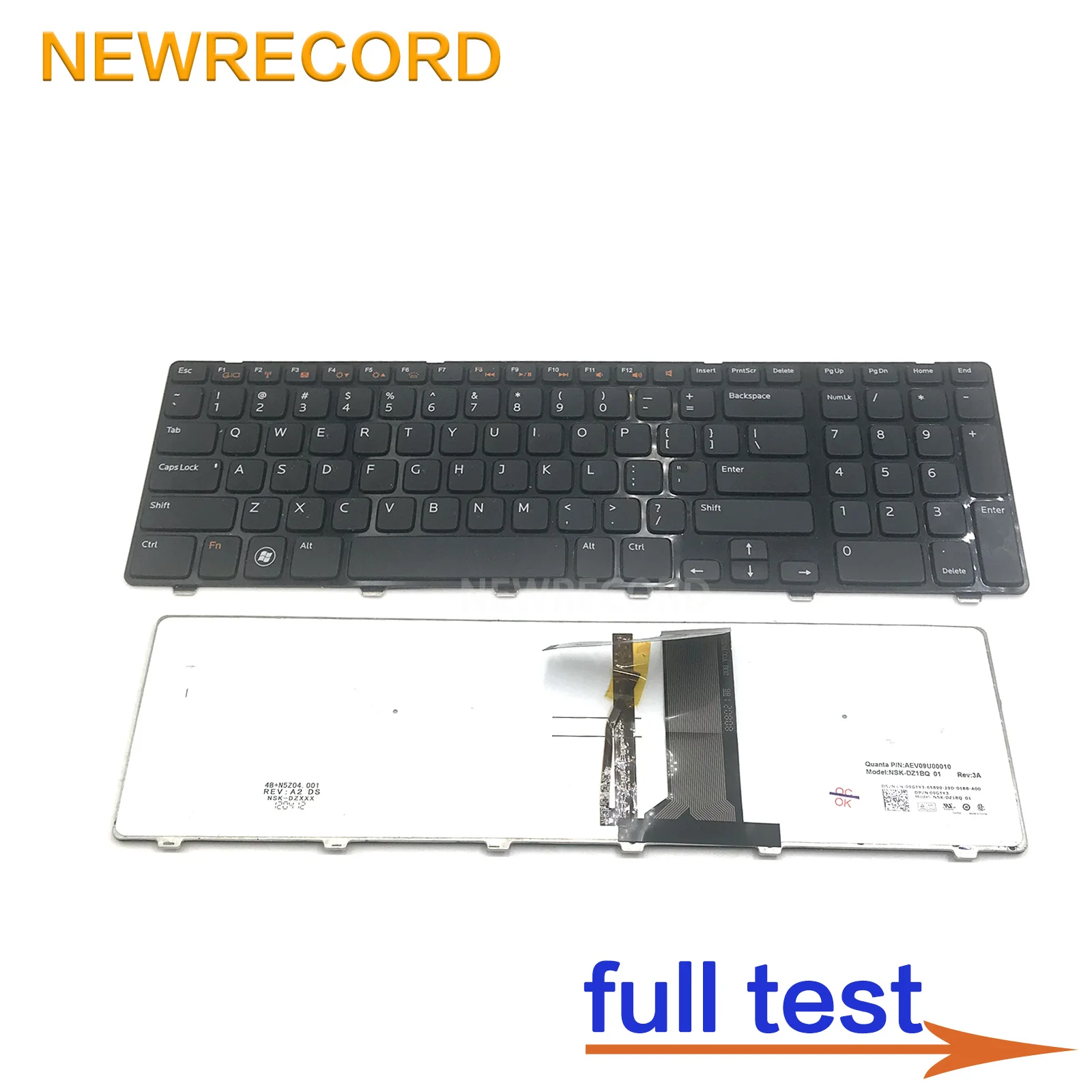 

FOR DELL AEGM7U00030 AEV09U00010 N7110 17R 7110 L702X 3750 5720 7720 laptop Keyboard