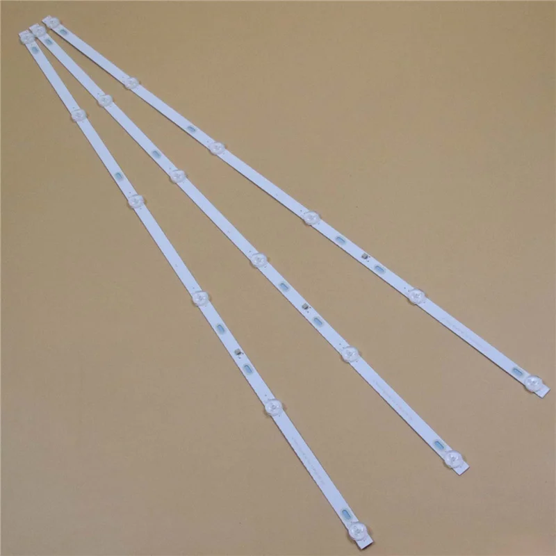QBell용 TV LED 레인 바, 백라이트 스트립 키트, RCA RT4038 용 밴드, QT40X03, 12 mm_V1, 3 개/세트, 신제품