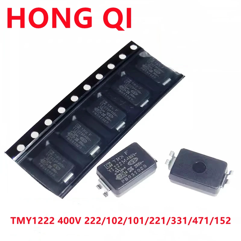 

10PCS SMD chip Y capacitor TMY1222 400V 222/102/101/221/331/471/152 300V