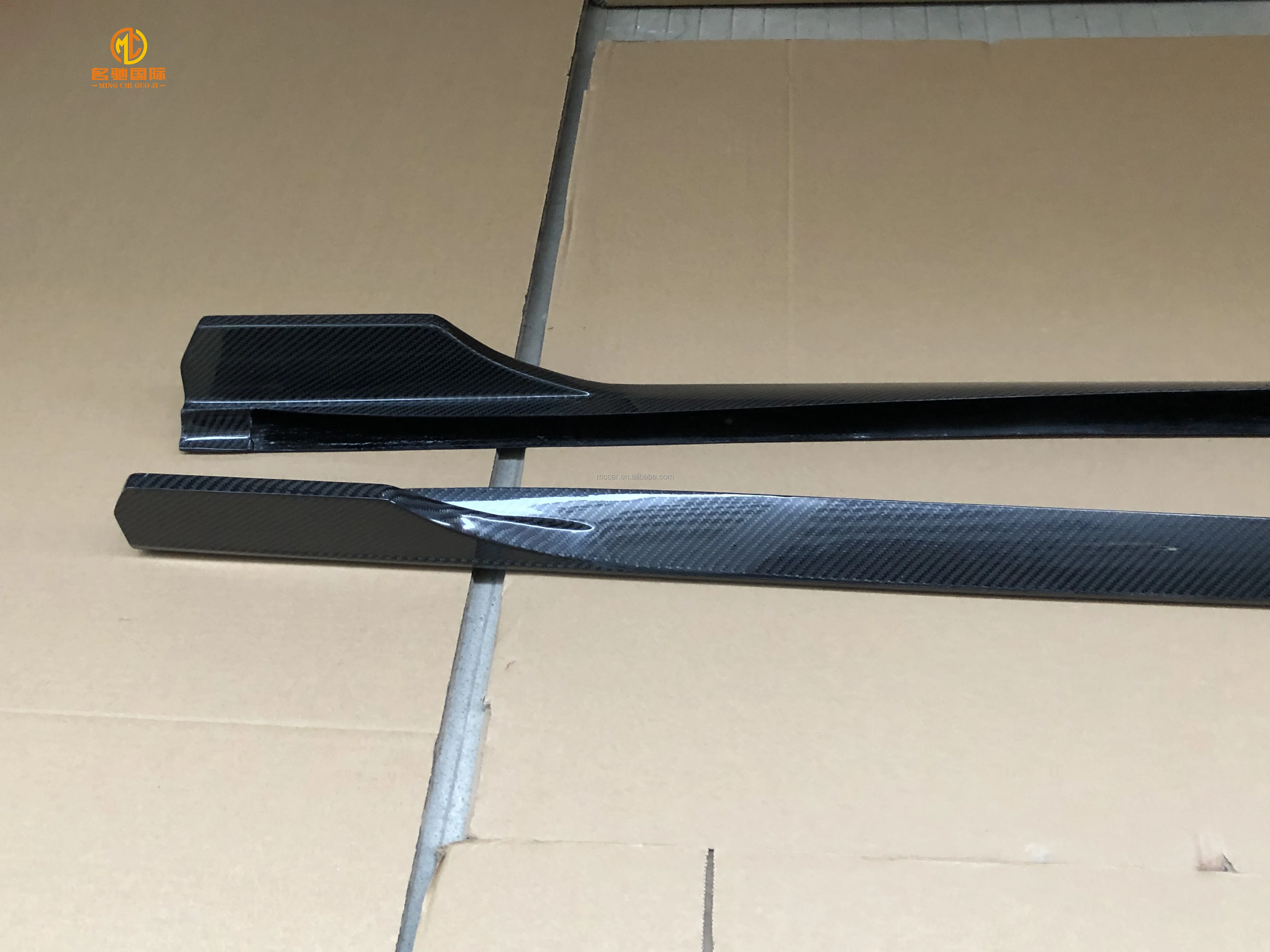 탄소 섬유 사이드 스커트, A5, S5, B9 용