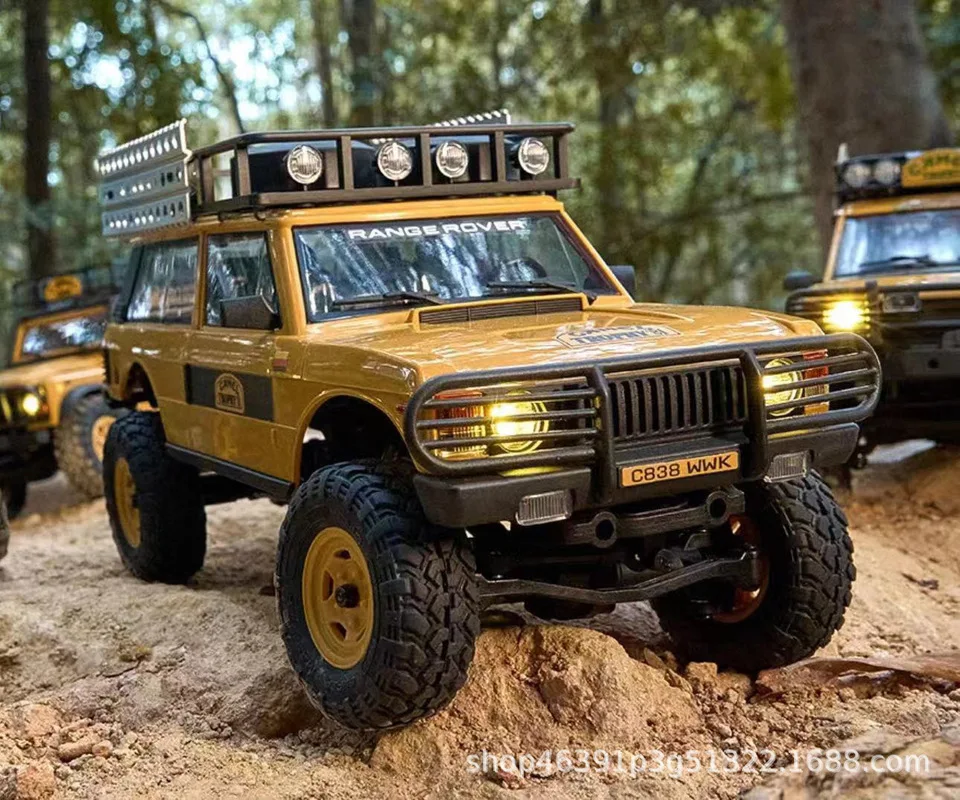 Fms Fcx24m 1:24 Camel Cup Simulation Defender 90/110 First Generation Range Rover Discovery Climbing Off Road Vehicle Gift 4