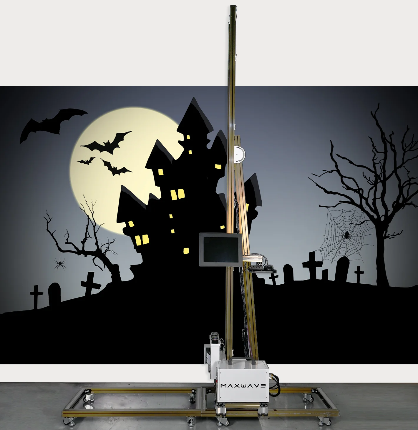 

3d Wall Painting Machine Automatic Mural Background Wall Glass Vertical Industrial Digital Outdoor Advertising