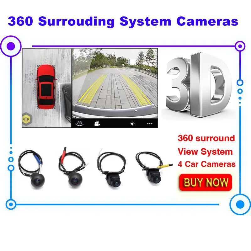 

Автомобильный видеорегистратор HD 360, 1080P, с функцией ночного видения