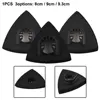 1 Pc Triangular Oscillating Sanding Pad 80/90/93mm Quick Release For Power Tools Accessories Renovator Woodworking Parts 1