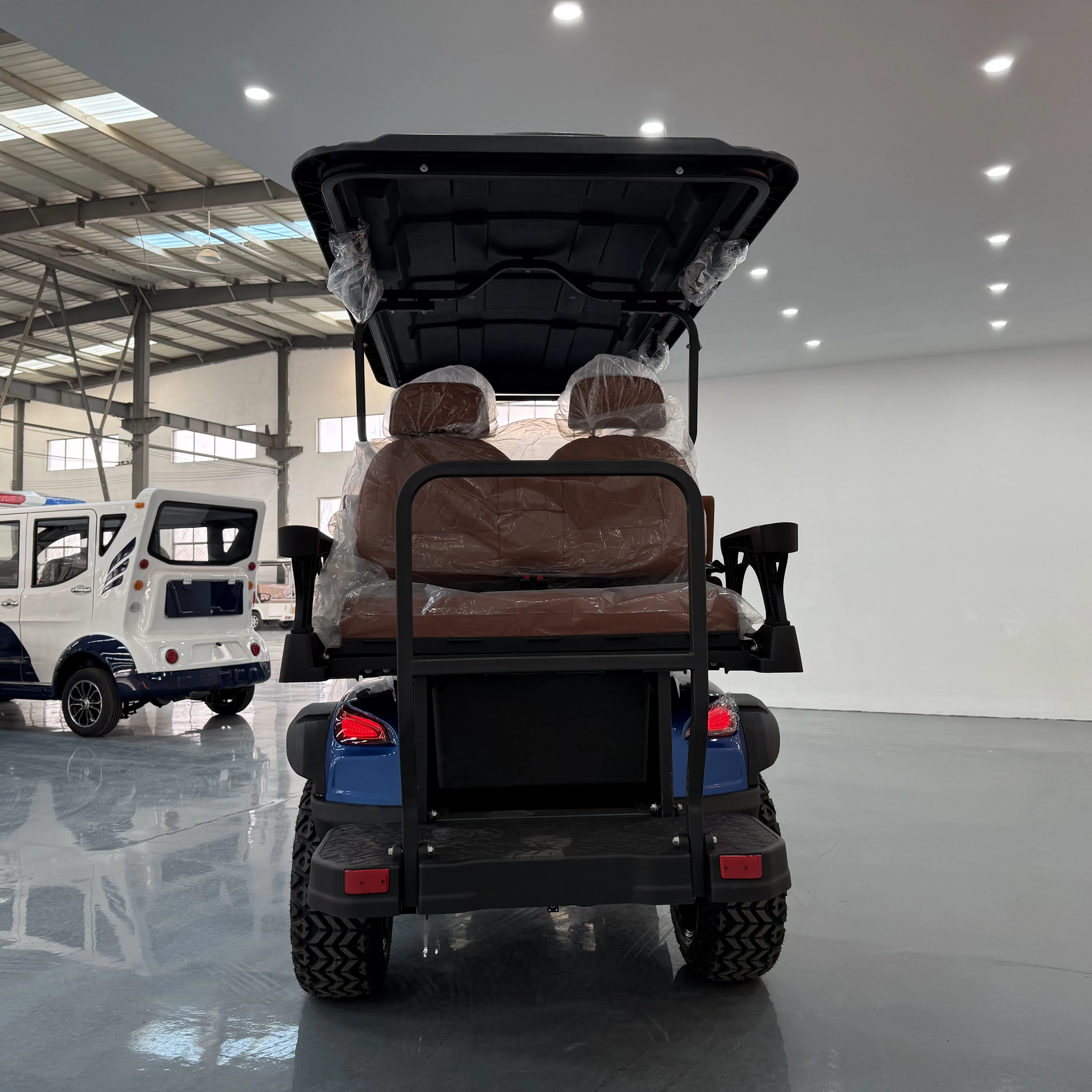 무선 충전 기능이 있는 도매용 전기 골프 카트와 최신형 태양광 전기 골프 카트