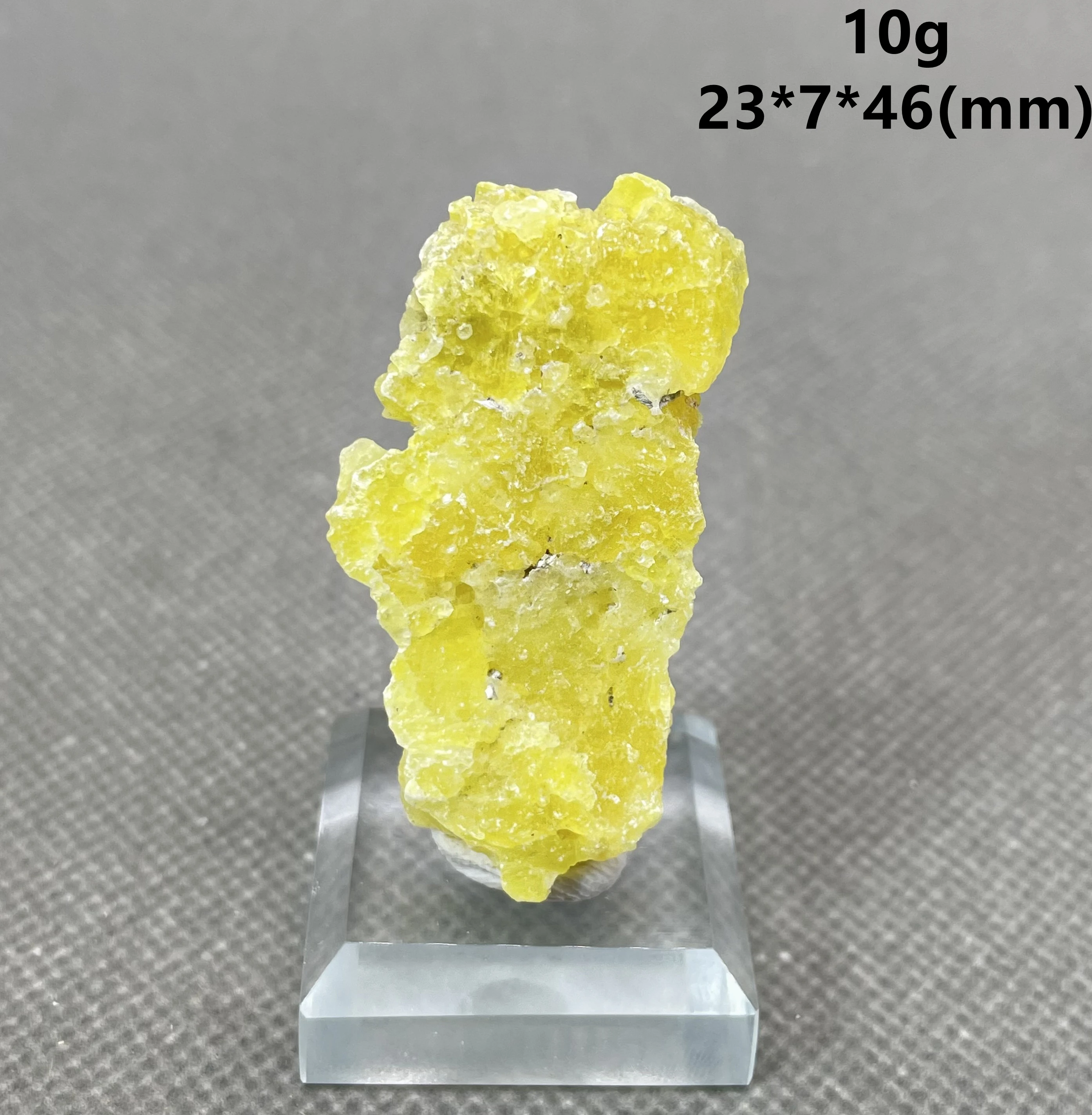 Natural Pakistan yellow Brucite Mineral specimen + healing quartz crystals and stones rock gemstone 2