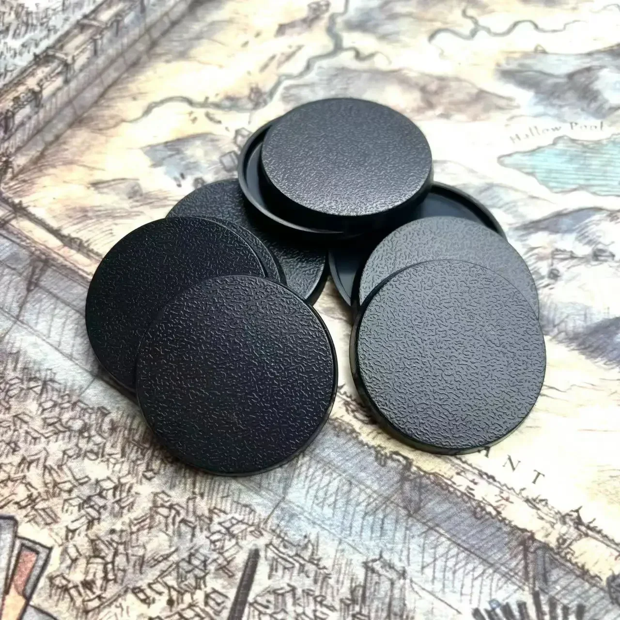 40mm Gaming Miniatures Plastic 40mm Round Bases for Wargames 2