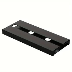 Under Cabinet Multifunctional Stemware Rack for Kitchen and Bar Storage (Black B3825A)
