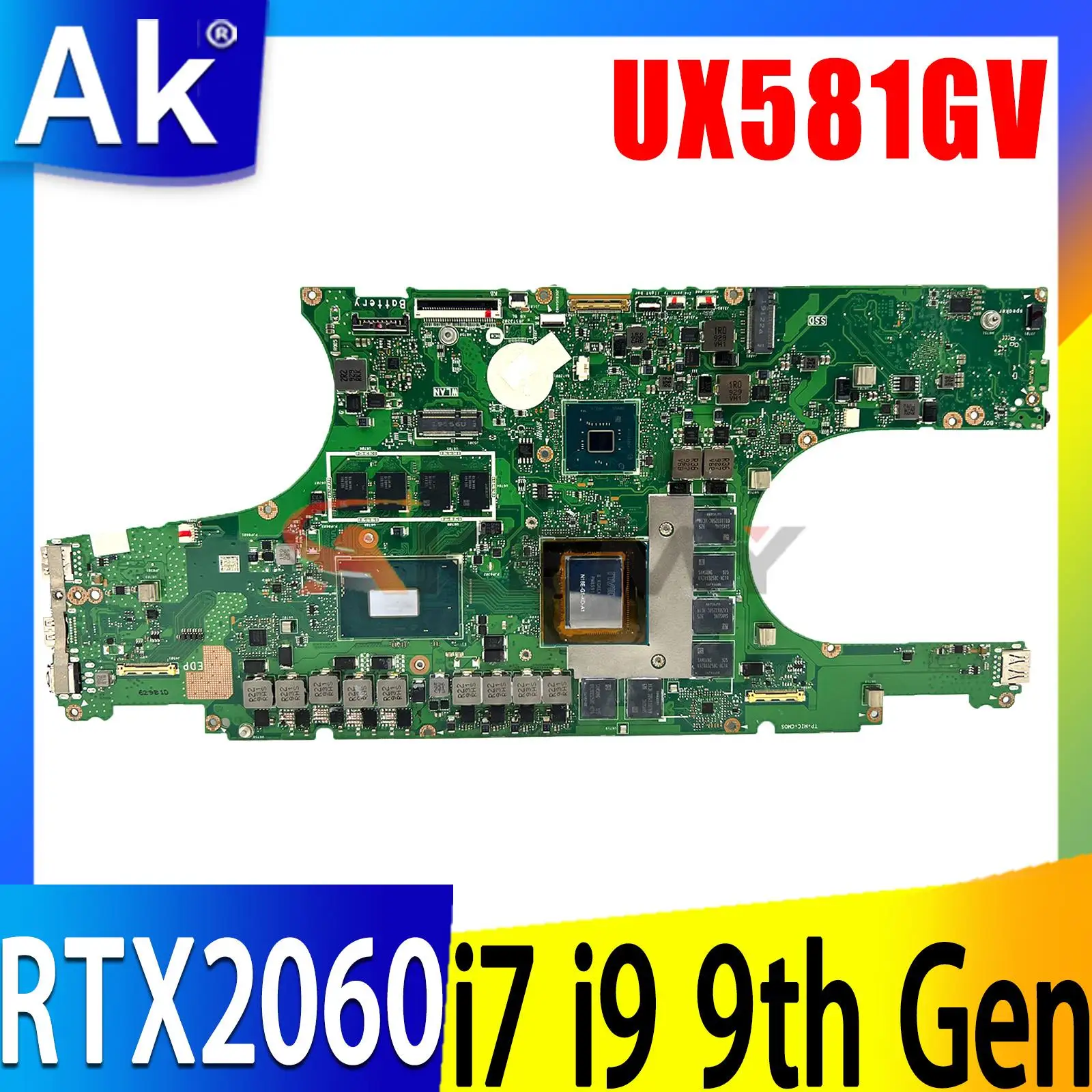 Материнская плата UX581GV для ноутбука