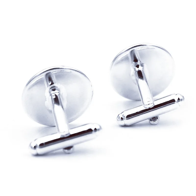 French Shirt Cufflinks Men's Metal Banquet Round Bit Coin Button Creative Exquisite Cuff Link Gifts crystal cufflinks motorcycle cufflinks