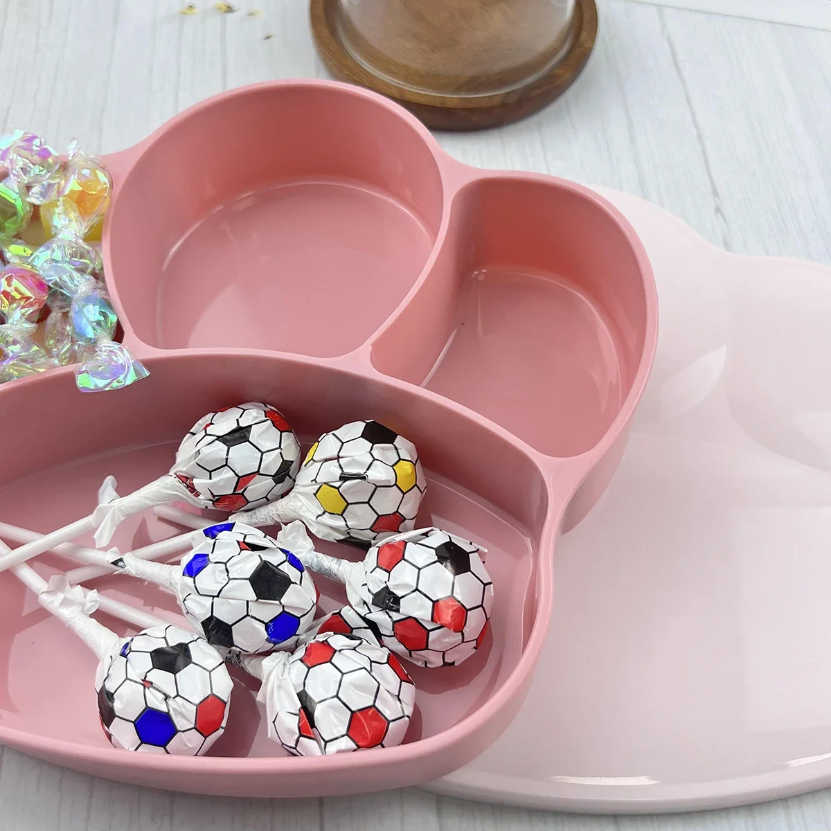 2pcs- Bento lunch box plate-a covered food storage container used for offices, schools, camping and picnicking, kitchen supplies