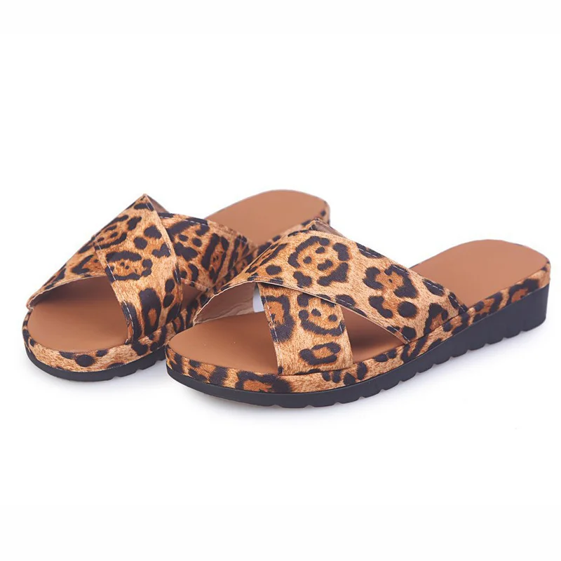 Summer Slippers Casual Ladies Sandals Platform Non-slip Female Shoe Wedge Outdoor Slipper Women Flat Mule Shoes 42 43 women sandals slippers sandals women slippers lightweight slippers platform slippers flat slippers