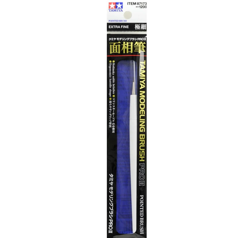

Tamiya 87173 Modeling Pointed Brush PRO II - Extra Fine