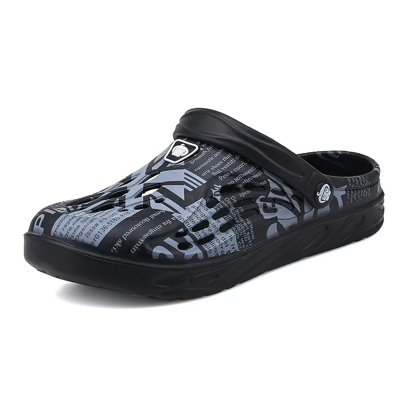 

2022 Summer New Men's Clogs Sandals EVA Lightweight Beach Slippers Non-slip Mule Men Women Garden Clog Shoes Casual Flip Flops
