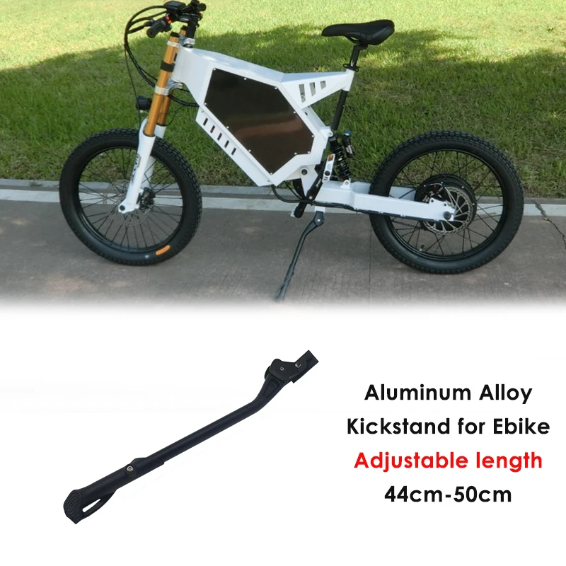 Cavalletti Regolabili Béquille De Vélo Xrten Réglable En Alliage D'Aluminium - Support Latéral Noir Pour VTT Et Vélo Route Béquille Velo