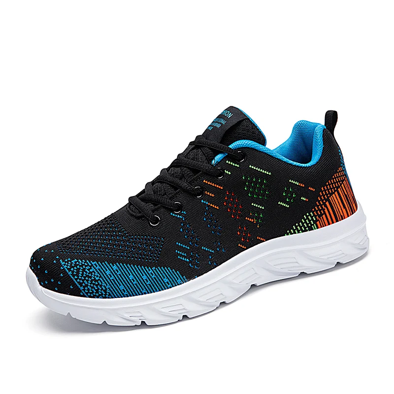 

New Running Shoes Men Outdoor Sport Shoes Lightweight Sneakers Air Mesh Upper Anti-slip Athletic Training Shoes Fitness Footwear