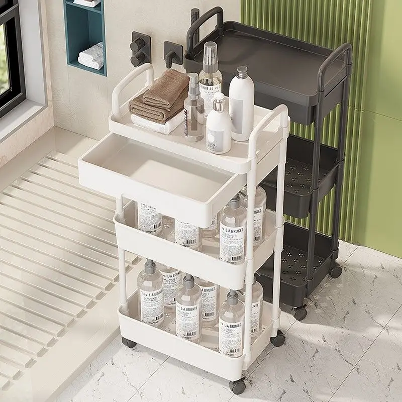 Cosmetico Rolling Salon Trolley Utility Wheels Storage Tool Salon Trolley Parrucchiere Carrello Attrezzi Salon Furniture Bl50St