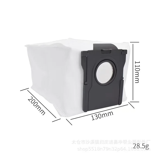 Dreame X40 Ultra/L10s Pro Ultra Heat/X30 Ultra Dust Bags Accessories Mop Pads Disposable Activated Carbon Dust Bag Parts 2