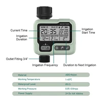 Eshico Garden Water Timer Automatic Rain Delay System Plants Lawn Greenhouse Drip Irrigation Equipment Self-watering Device 5