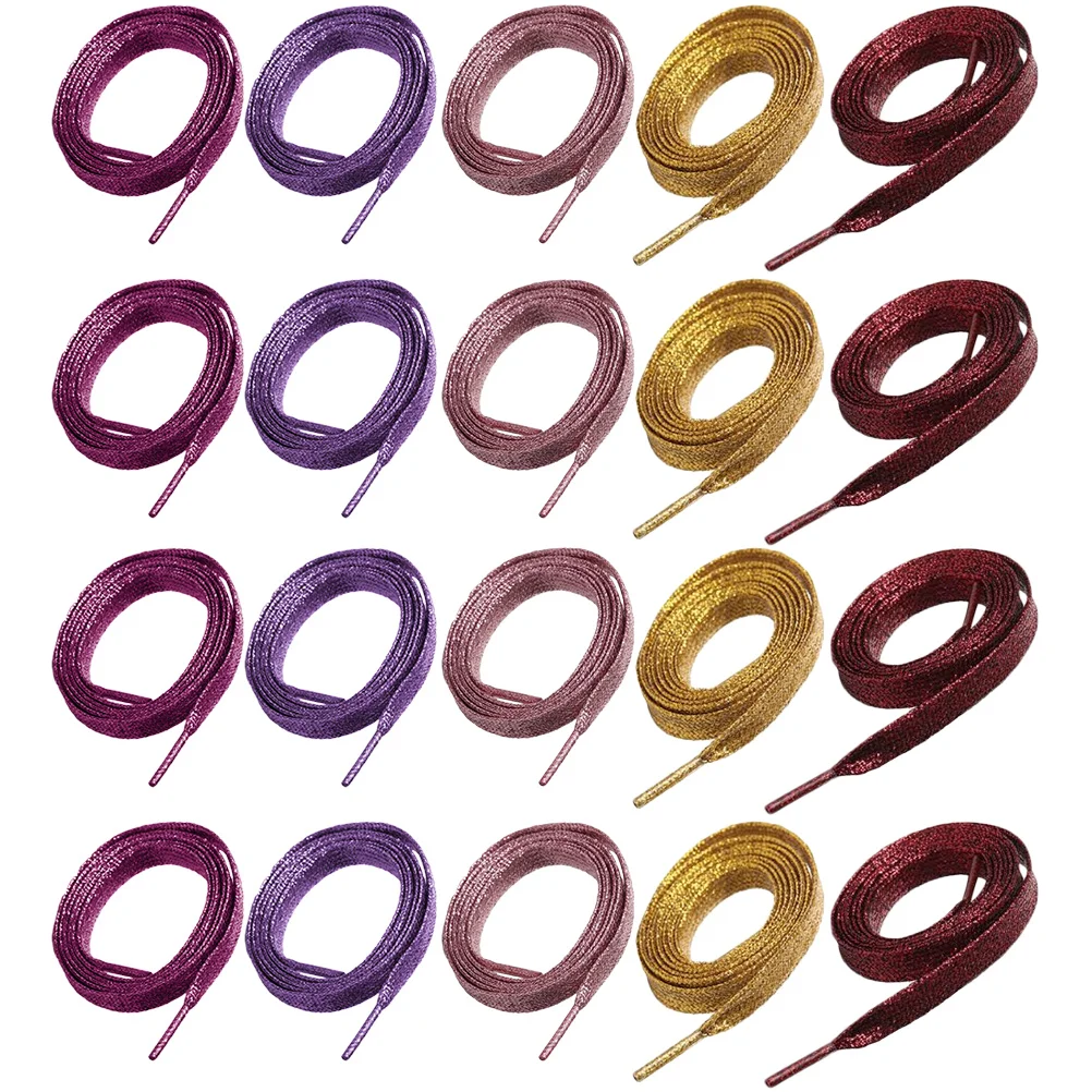 Рисунок 6 - 10 пар, блестящие шнурки для к