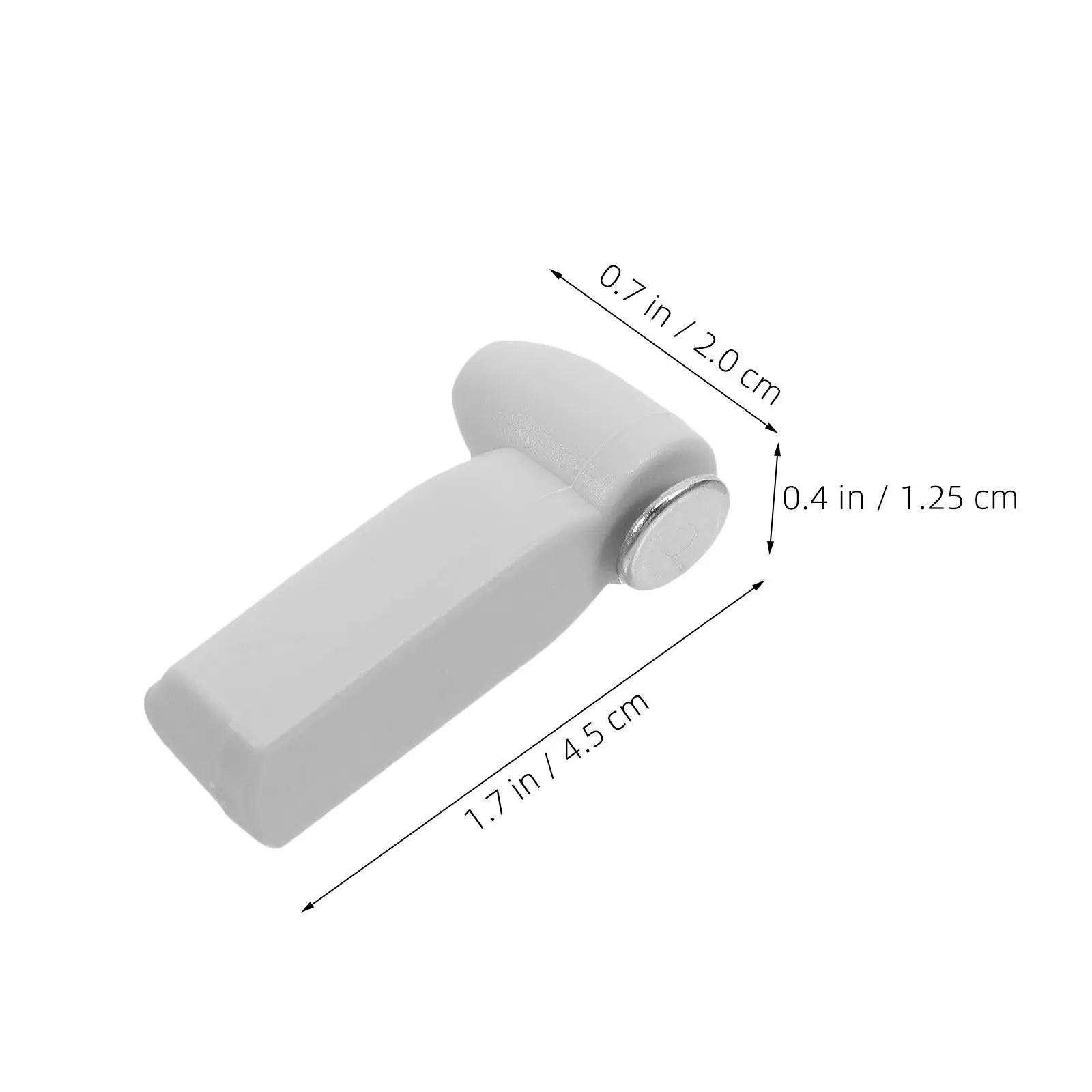 40Pcs 소매 도난 방지 보안 태그 자기 잠금 하드 태그 라이트 그레이 의류 신발 모자 용 재사용 가능한 알람 라벨