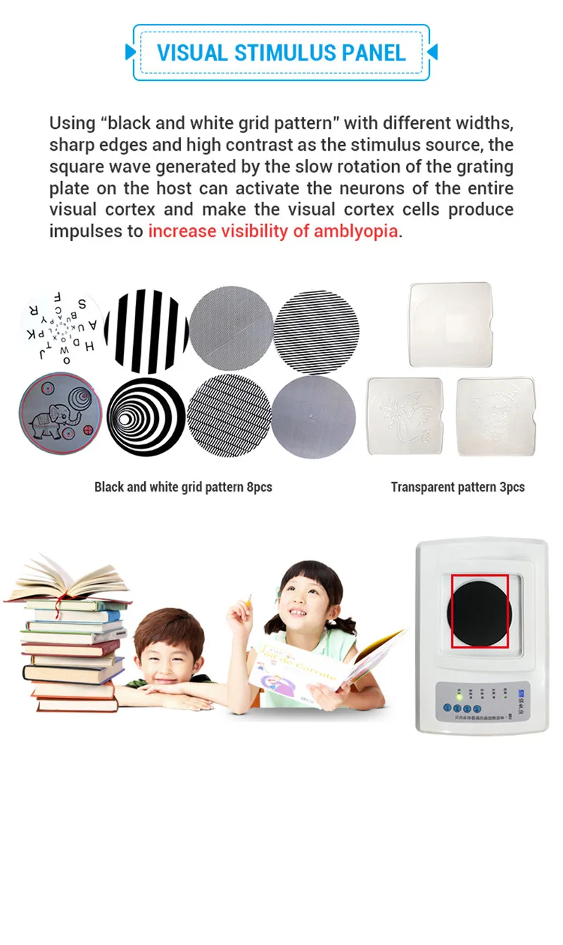 The New BSJ-D Multifunctional Myopia Comprehensive Amblyopia Treatment Instrument for Children's Home Training Equipment