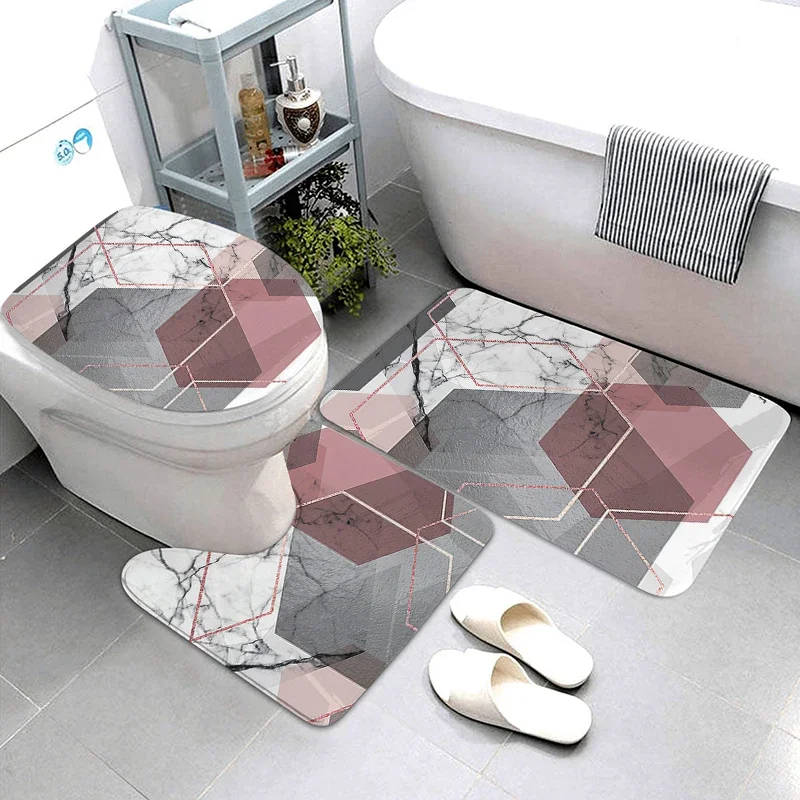 Soft Water Absorption Floor Mat Anti-slip Bathroom Door Mat Oval Shape Bath 40*60/50*80/45*120cm Home Decor Floor Rug Carpet
