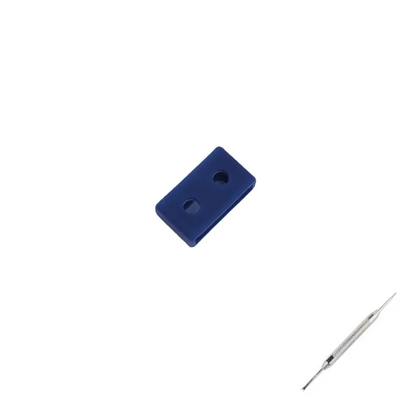 Unisex Resin Ring Silicone Rubber Watch Accessory with Movable Loop Buckle (Multiple Sizes Available)