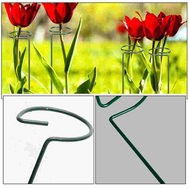 Támogató Cserepes Növények Hegymászó Tartó Rácsos Kültéri Zöld Dekoratív Vas - Image 6
