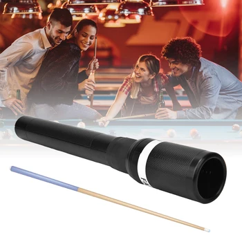 9 Balls Cue Butt End Extension Comfortable Billiards Cue Extended Socket With Rubber Cover For Pool Billiard
