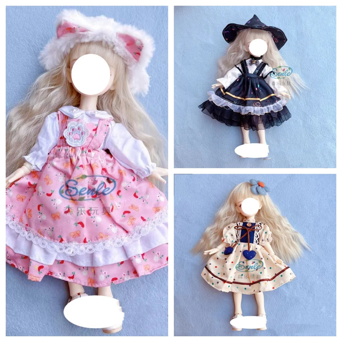 

Doll's clothes for 30cm 12'' 1/6 BJD doll dress DIY suit dress clothes toys dolls Accessories