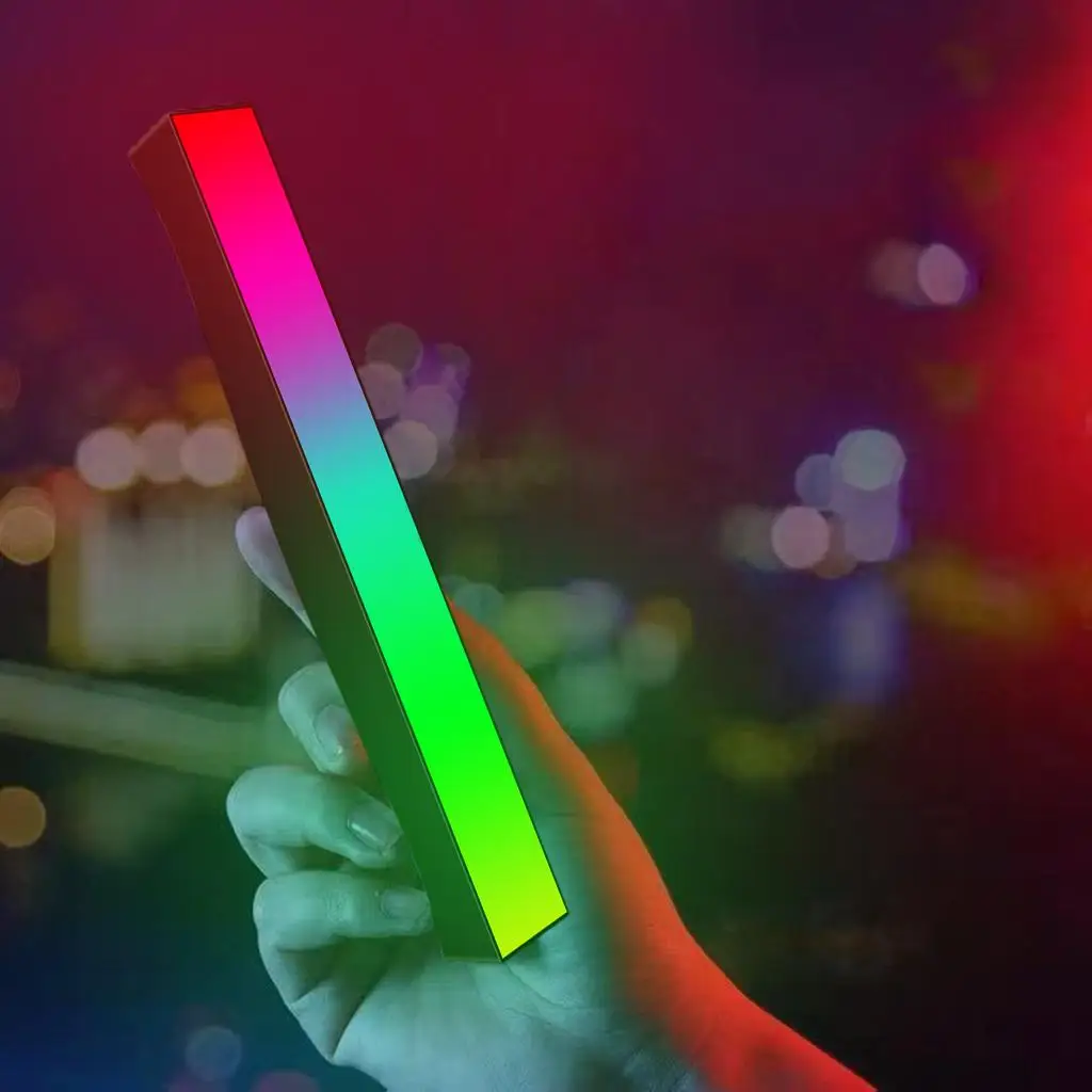 다채로운 픽업 리듬 조명, RGB LED 조명, 블루투스 제어, 주변 DJ 디스코